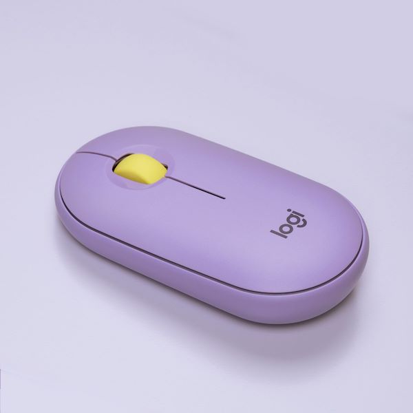 Logitech Pebble Wireless Mouse (Lila) — Being Shipped