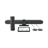 Logitech Rally Bar + Tap Cat5E + Sight + Mics (TAA Compliant) — Being Shipped