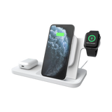 Logitech POWERED 3-In-1 Qi Wireless Charging Dock (White) — Being Shipped