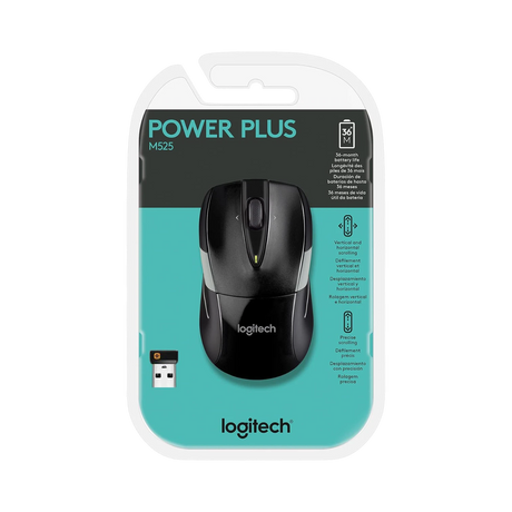 Logitech M525 Wireless Mouse (Black) — Being Shipped