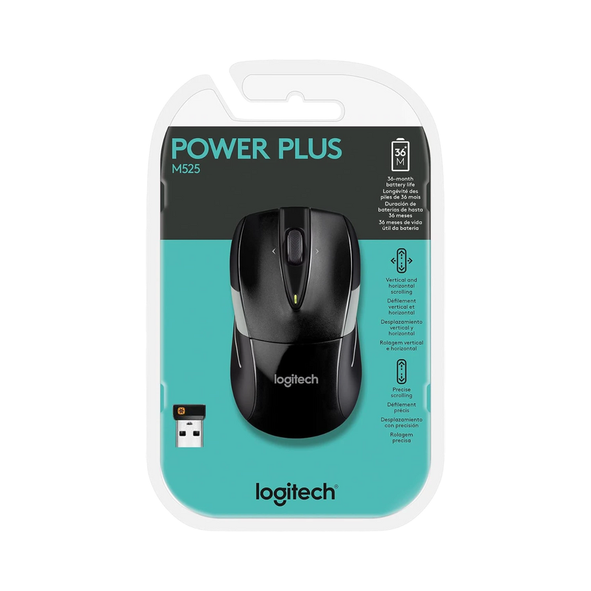Logitech M525 Wireless Mouse (Black) — Being Shipped