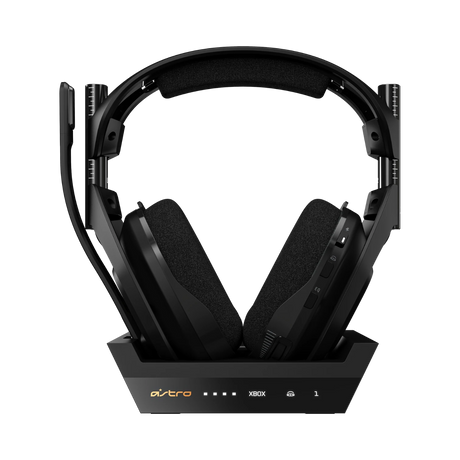 Logitech ASTRO Gaming A50 Wireless Gaming Headset with Base Station (Black & Gold, for Windows, Mac, and Xbox One) — Being Shipped