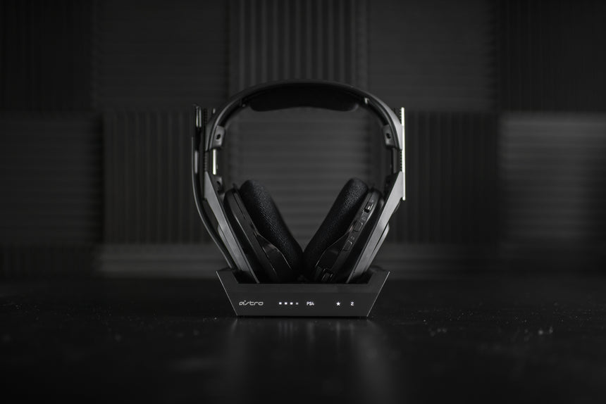 Logitech ASTRO Gaming A50 Wireless Gaming Headset with Base Station (Black & Gold, for Windows, Mac, and Xbox One) — Being Shipped