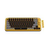 Logitech POP Keys Wireless Bluetooth Mechanical Keyboard (Blast Yellow) — Being Shipped