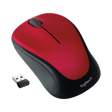 Logitech M317 Wireless Optical Mouse (Red) — Being Shipped