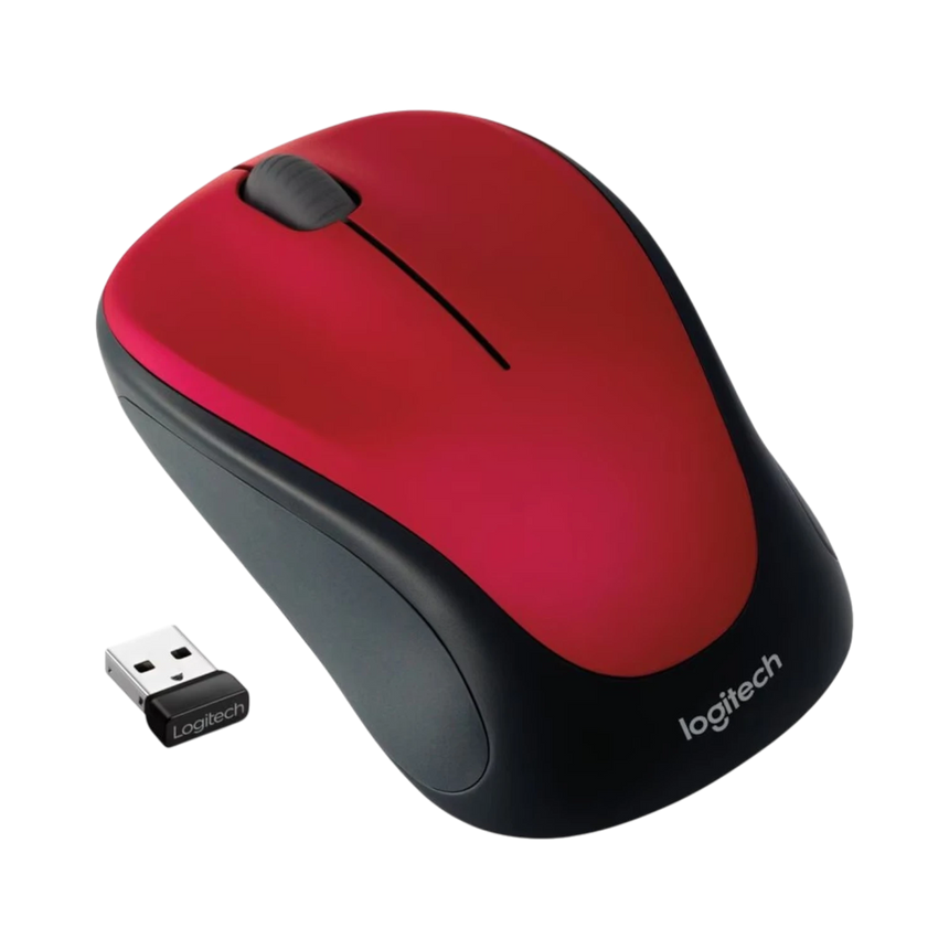 Logitech M317 Wireless Optical Mouse (Red) — Being Shipped