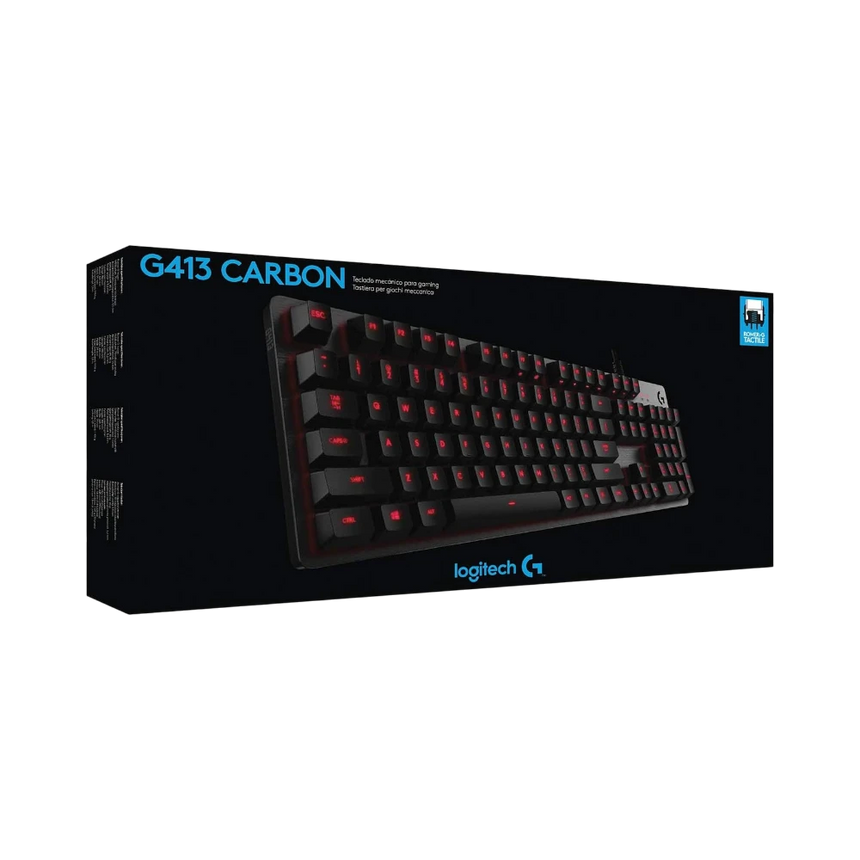 Logitech G G413 Mechanical Backlit Gaming Keyboard (Carbon) — Being Shipped