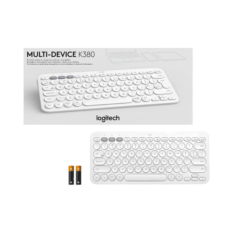 Logitech K380 Pebble Wireless Multi-Device Keyboard — Being Shipped