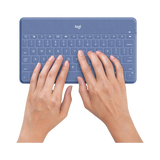 Logitech KEYS-TO-GO Wireless Keyboard (Smoky Blue) — Being Shipped