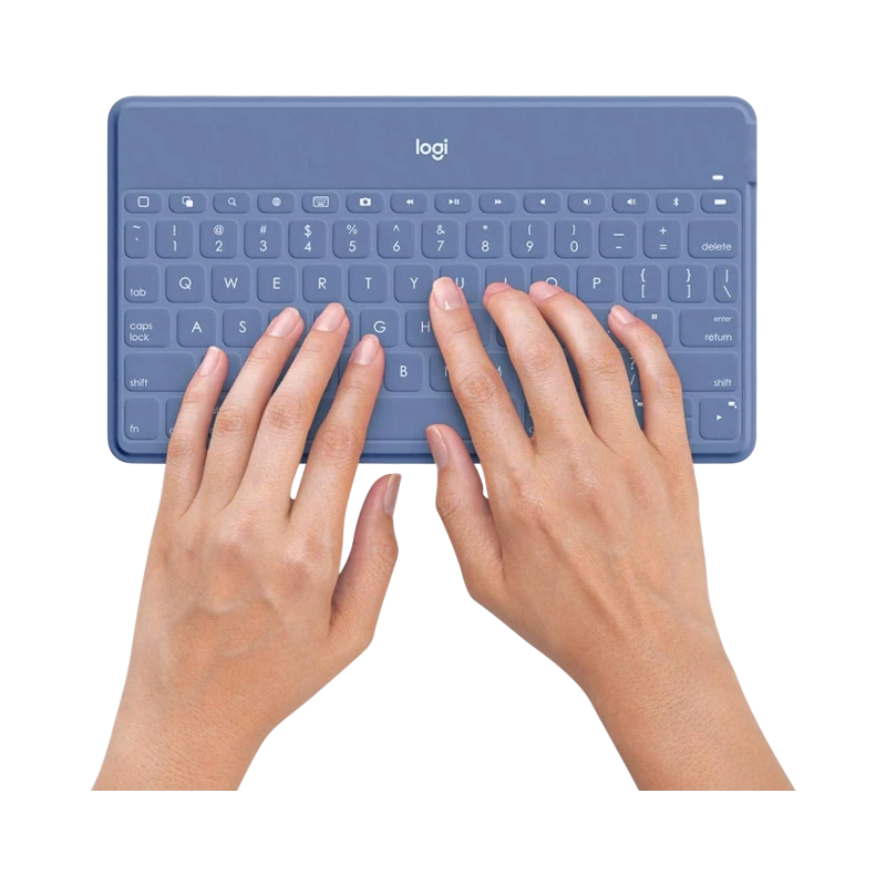 Logitech KEYS-TO-GO Wireless Keyboard (Smoky Blue) — Being Shipped