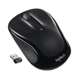 Logitech - M325 Wireless Optical Ambidextrous Mouse - Wireless - Black — Being Shipped