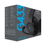 Logitech G433 7.1 Surround Wired Gaming Headset (Black) — Being Shipped