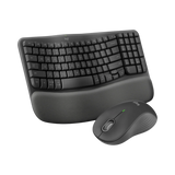 Logitech Wave Keys MK670 Wireless Keyboard & Mouse Combo (Graphite) — Being Shipped
