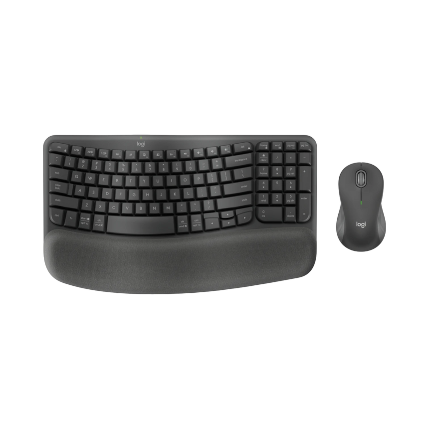Logitech Wave Keys MK670 Wireless Keyboard & Mouse Combo (Graphite) — Being Shipped