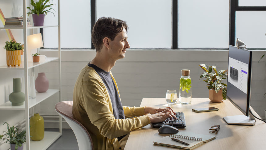 Logitech Wave Keys MK670 Wireless Keyboard & Mouse Combo (Graphite) — Being Shipped