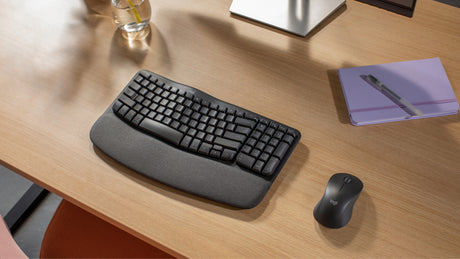 Logitech Wave Keys MK670 Wireless Keyboard & Mouse Combo (Graphite) — Being Shipped