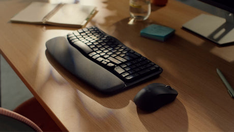 Logitech Wave Keys MK670 Wireless Keyboard & Mouse Combo (Graphite) — Being Shipped