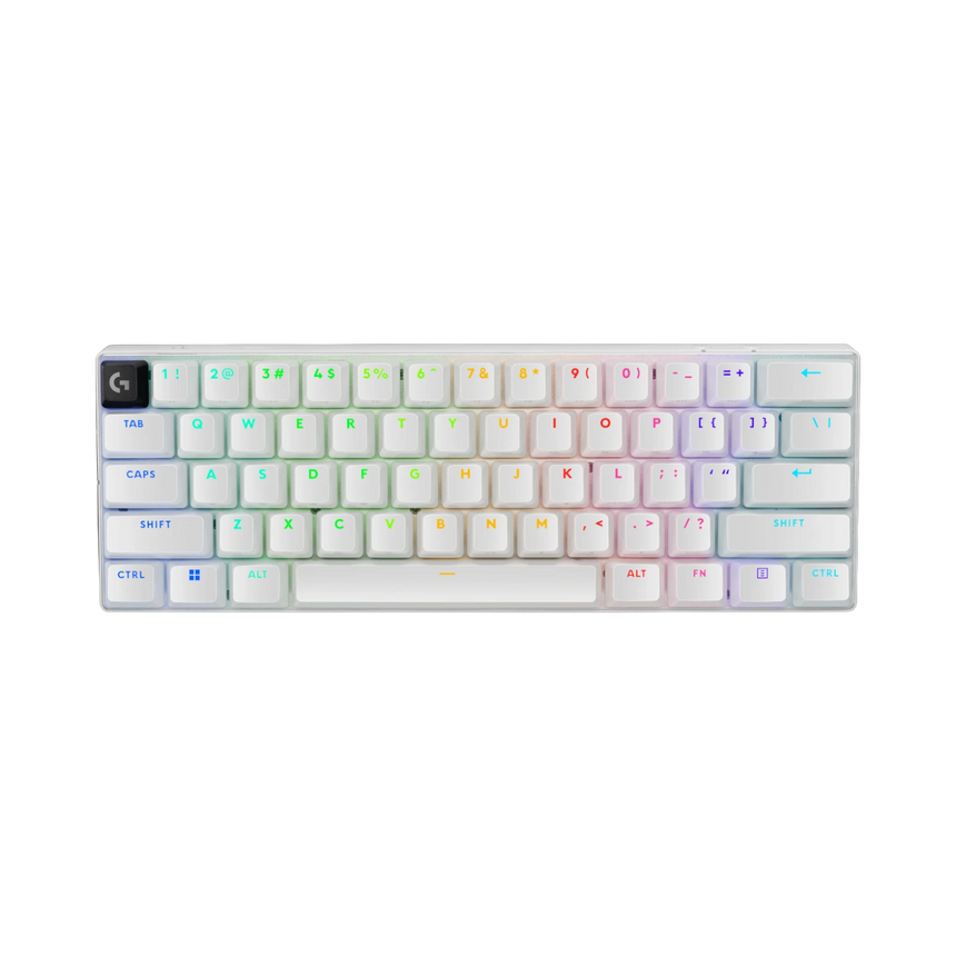 Logitech G PRO X 60 LIGHTSPEED Wireless Gaming Keyboard (White, Tactile Switches) — Being Shipped