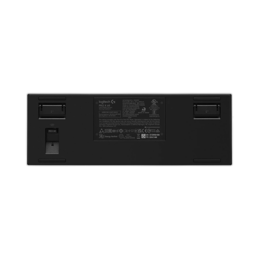 Logitech G PRO X 60 LIGHTSPEED Wireless Gaming Keyboard (White, Tactile Switches) — Being Shipped