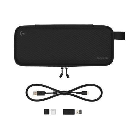 Logitech G PRO X 60 LIGHTSPEED Wireless Gaming Keyboard (White, Tactile Switches) — Being Shipped